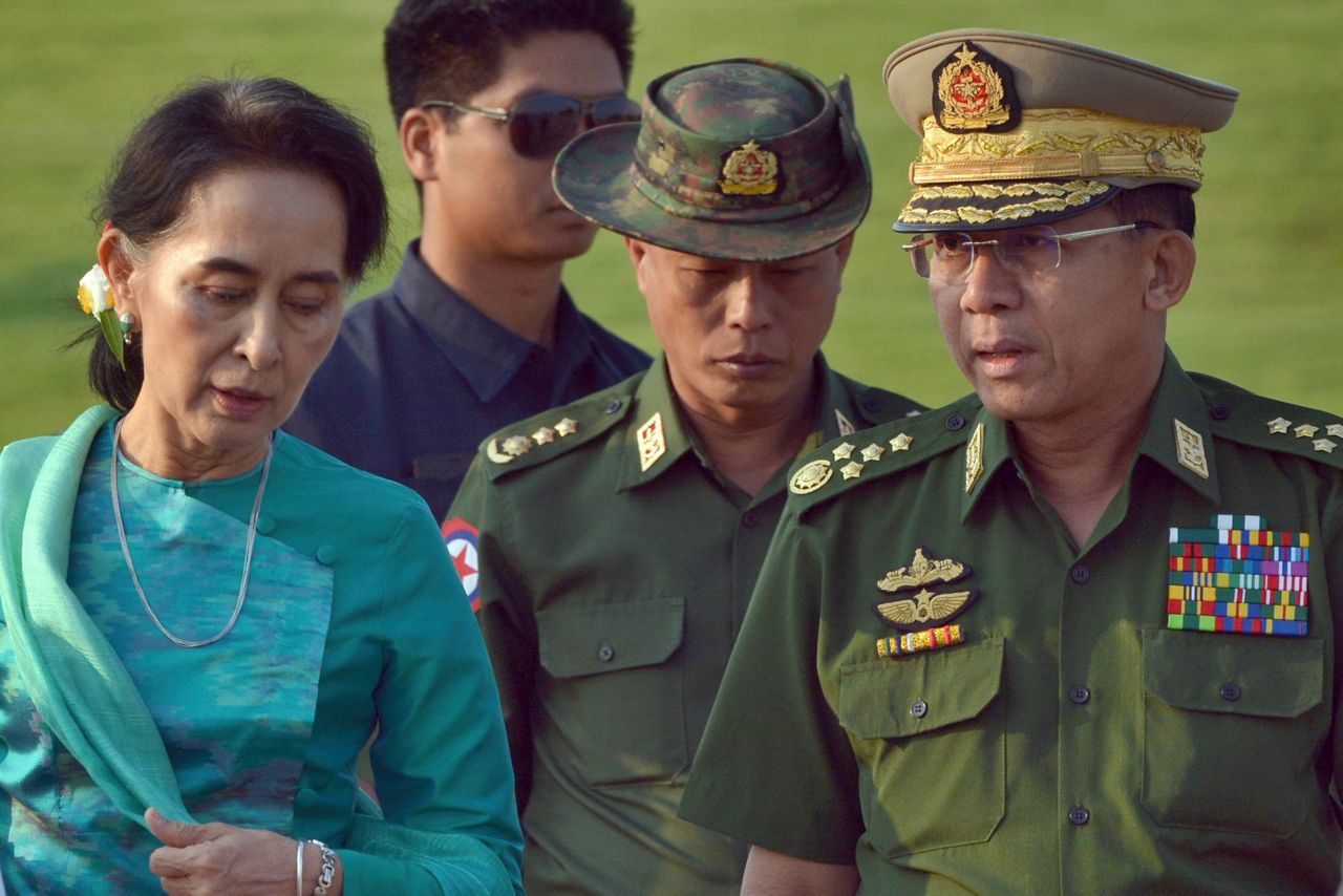 A decade after junta's end, Myanmar military back in charge