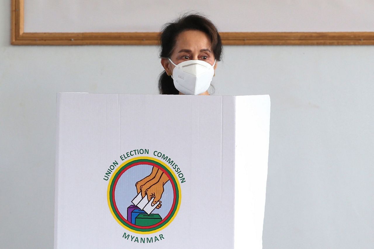 A look at Myanmar's election and Suu Kyi's expected victory