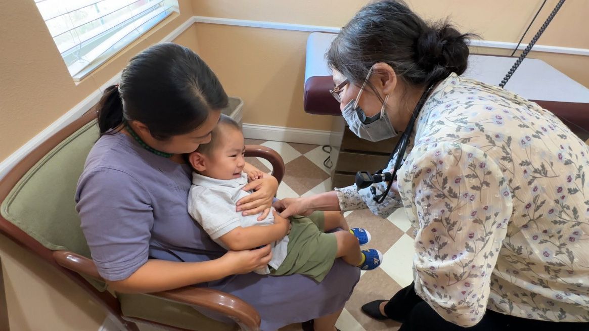 Dr. Xiao Feng Li works at Colonial Medical Center East Orlando. Everyday she works to address language barriers in the healthcare system. (Spectrum News/Devin Martin)