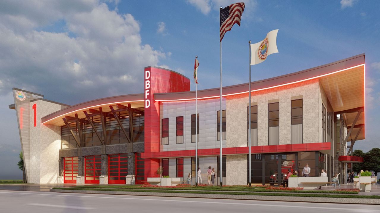 Daytona Beach received a $10 million state grant to relocate and replace the nearly 100-year-old historic Fire Station No. 1. (The city of Daytona Beach)