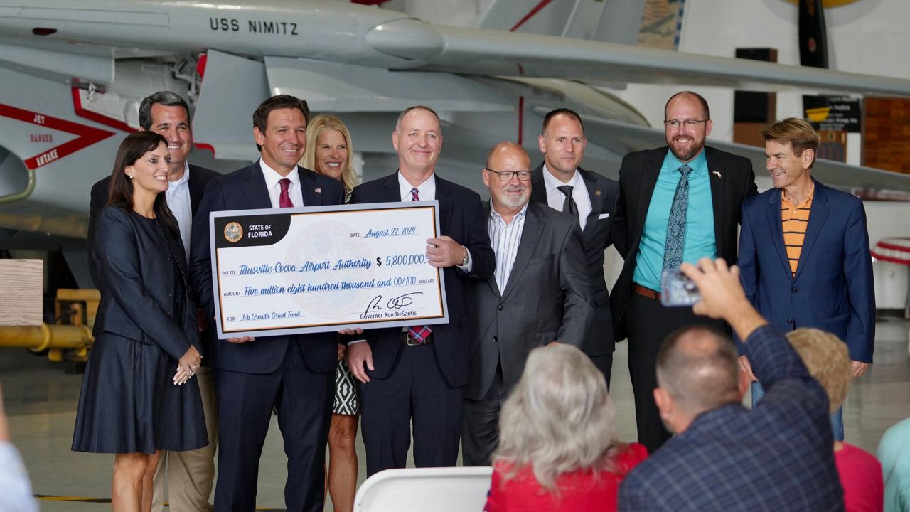 DeSantis allocates .8 million to support Space Coast Airport roads