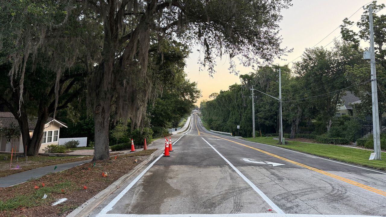 Donnelly Street reopens in Mount Dora after 2025 washout