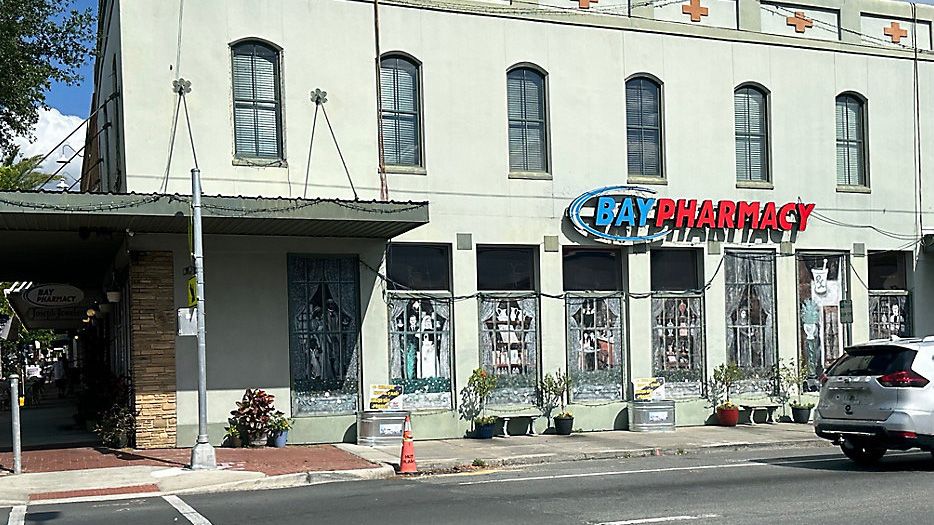 Bay Pharmacy’s George Warren Jr is speaking out against an FDOT project on SR-19 in Eustis. (Spectrum News/Jerry Hume)