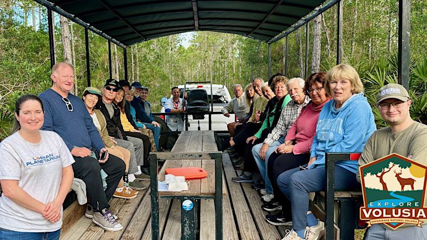 Explore nature during the month of April through one of Explore Volusia’s outdoor adventures, like the Eco-Buggy Tour. (Explore Volusia)