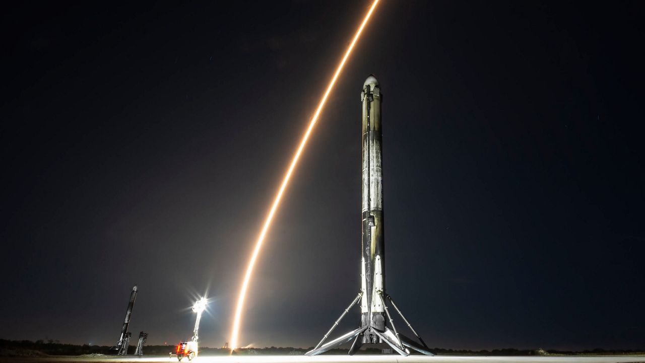 SpaceX had a successful double launch Thursday night and the final Falcon launch of 2023. (SpaceX)