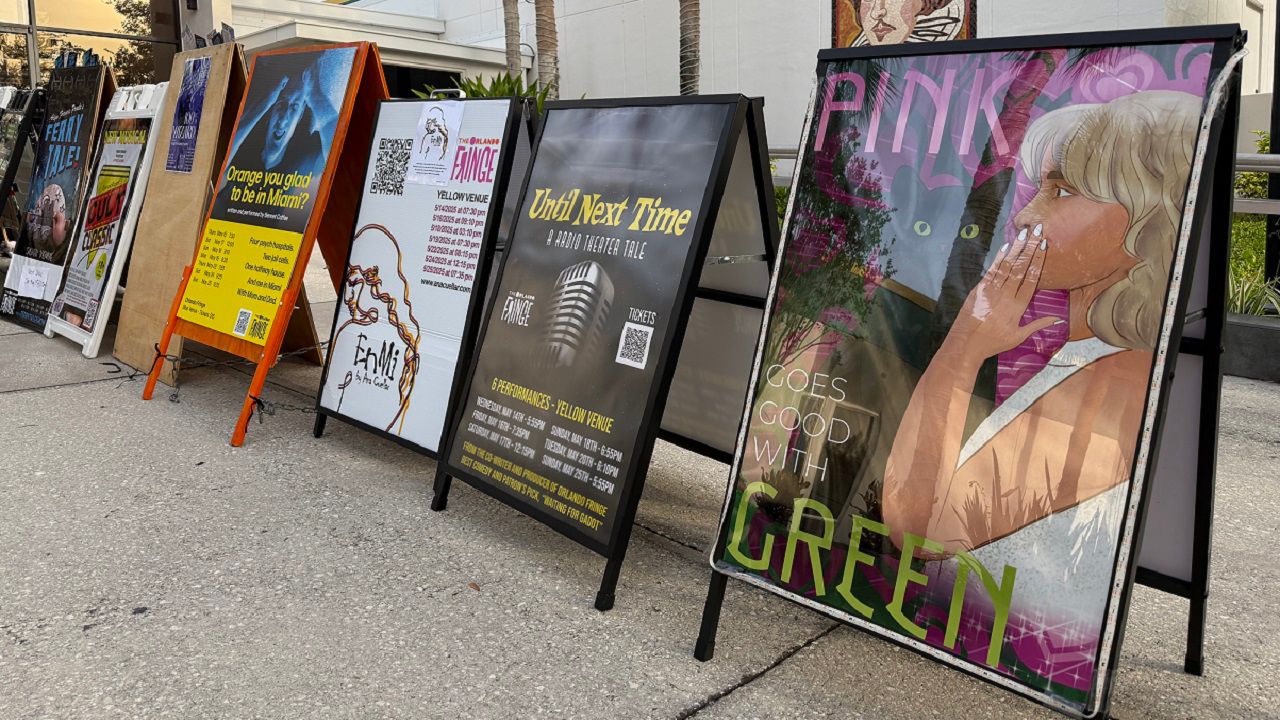 The Orlando Fringe Festival is back, showcasing art, music, theater, and so much more during its two-week run. (Spectrum News/Emma Delamo)