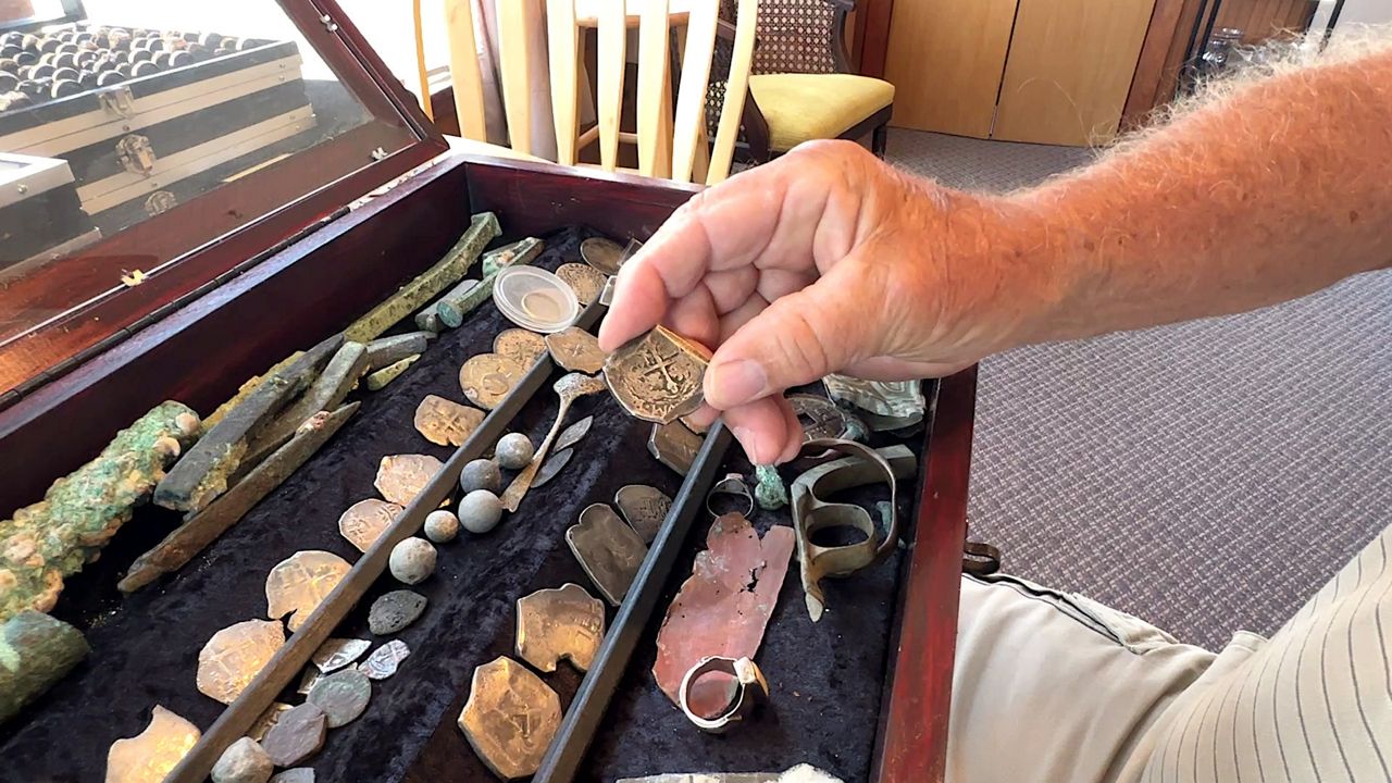 Treasure hunter Terry Shannon (Spectrum News/Randy Rauch)