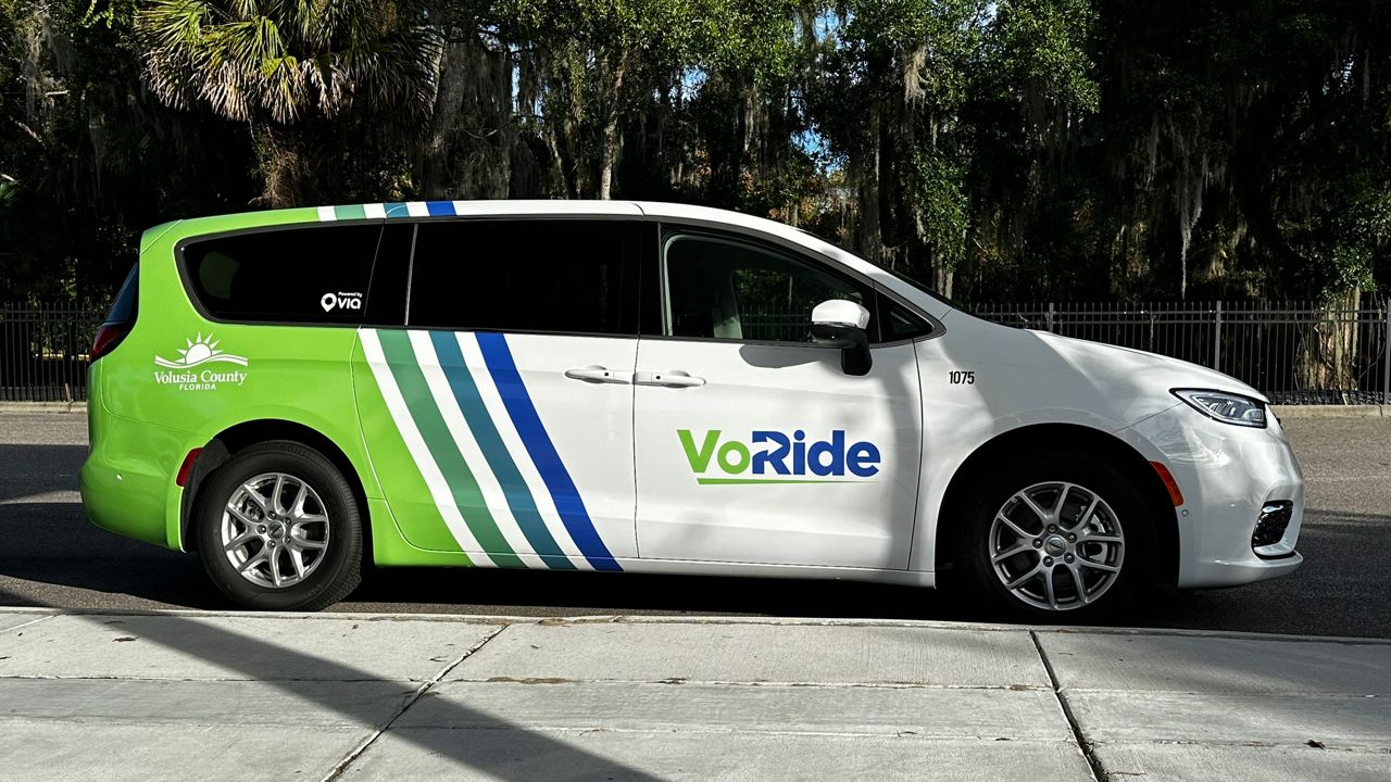 Volusia County’s new curb-to-curb rideshare initiative, VoRide, is now operating in the DeLand area. (Volusia County)