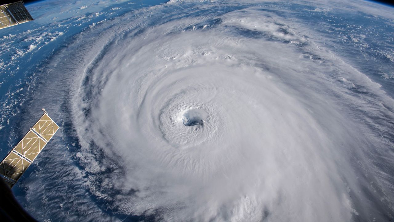 NASA Satellite image of Hurricane Florence