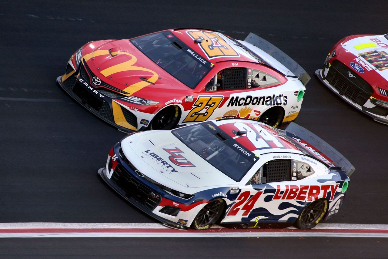 William Byron wins wild NASCAR race at remodeled Atlanta