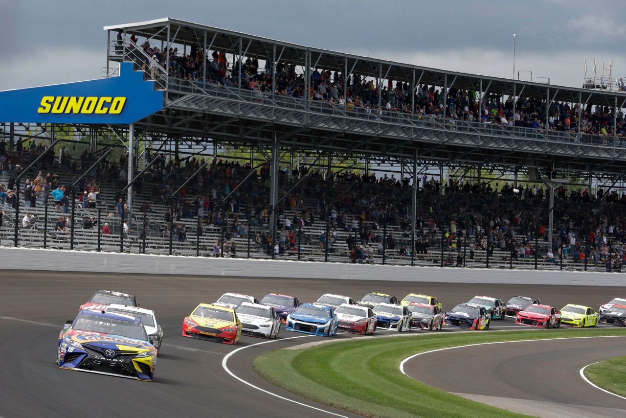 The Latest Early crash puts Xfinity race under caution