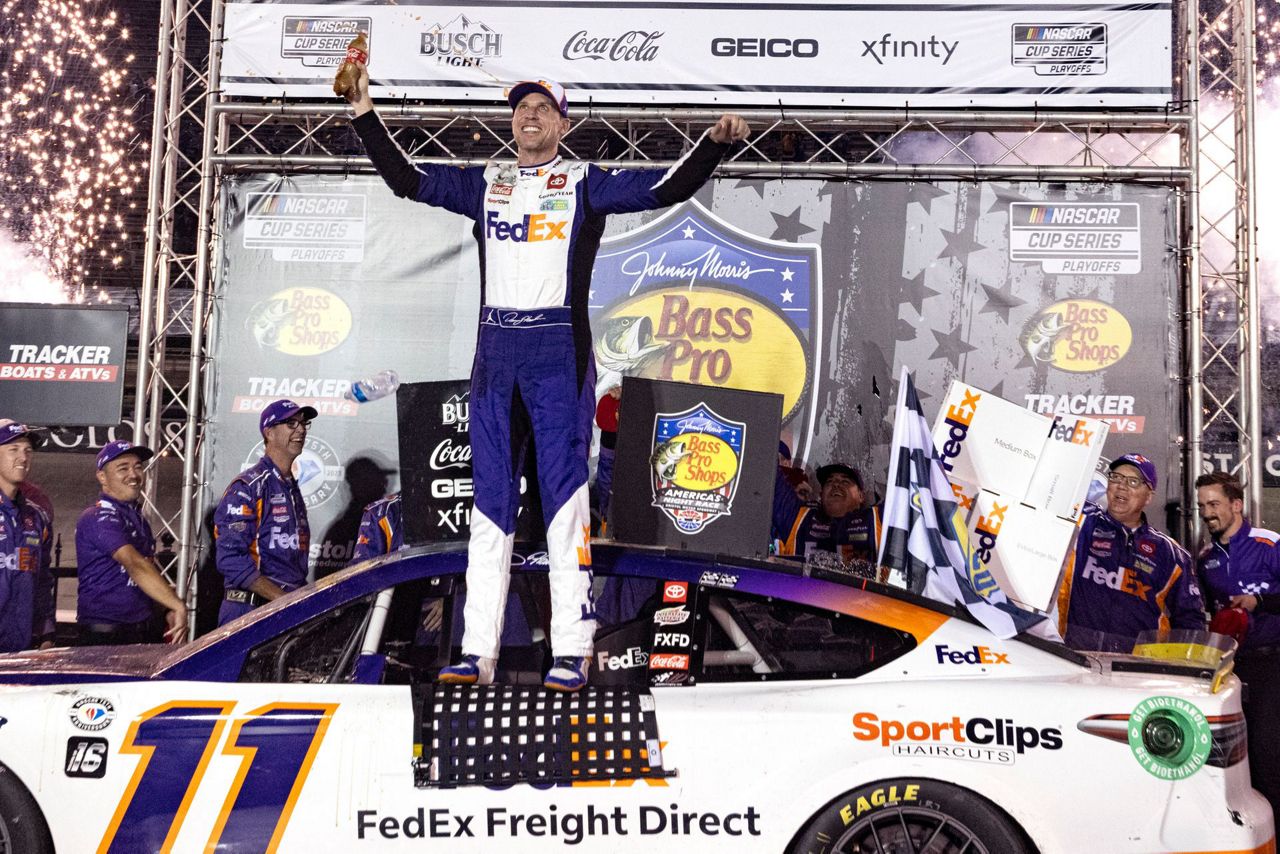 Denny Hamlin doubles down in declaration that this is his year to