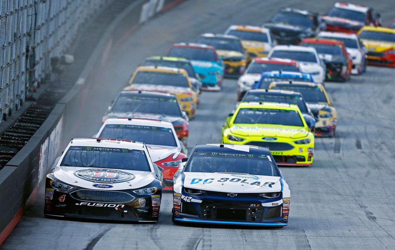 The Latest: Kyle Busch showered in boos at Bristol