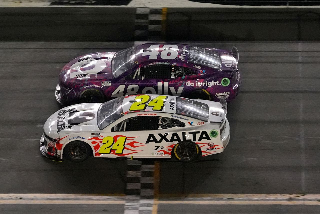 Alex Bowman triggers 'the big one' in the Daytona 500 but escapes ...