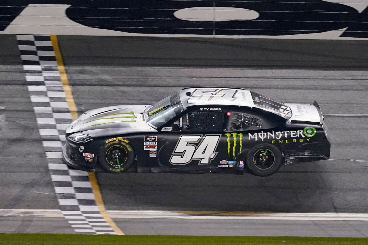 Ty Gibbs stuns grandfather, wins in first career NASCAR race