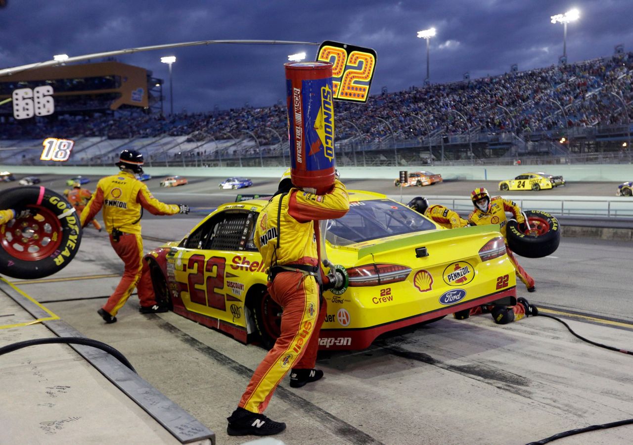 joey logano pit crew shirt