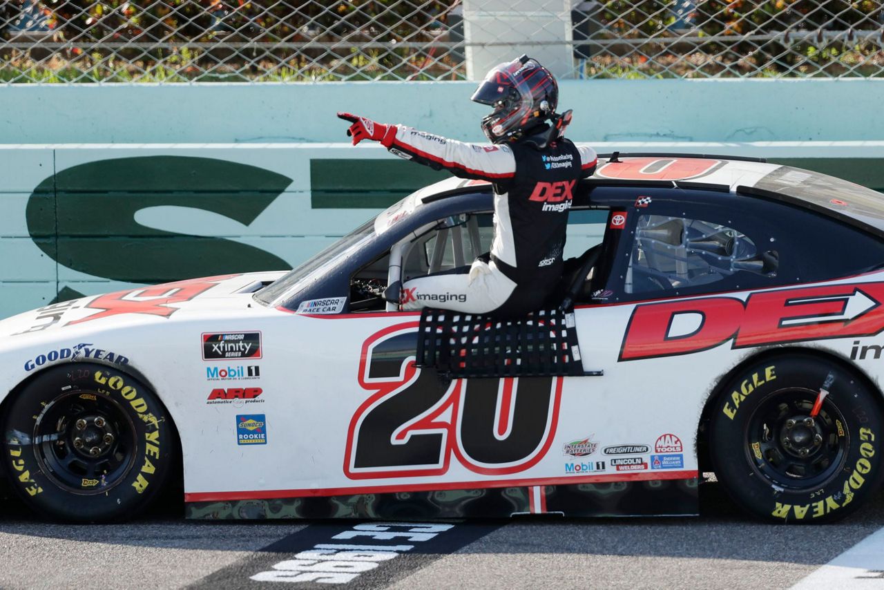 Earnhardt returns; Burton wins Xfinity race at Homestead