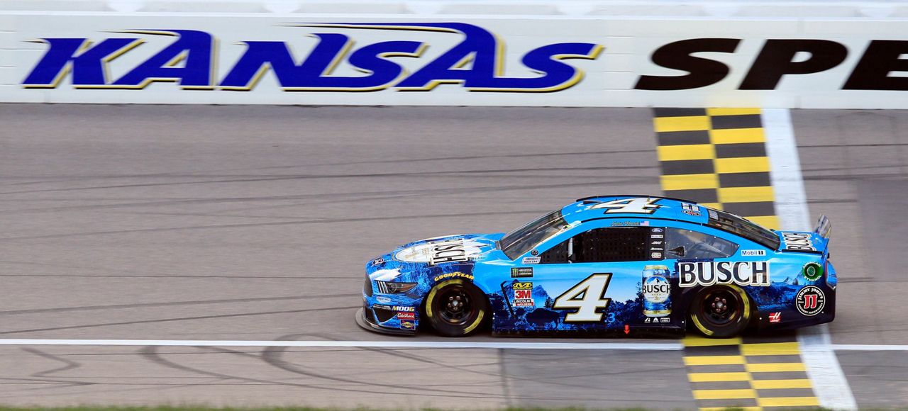 Harvick leads StewartHaas dominance in Kansas qualifying