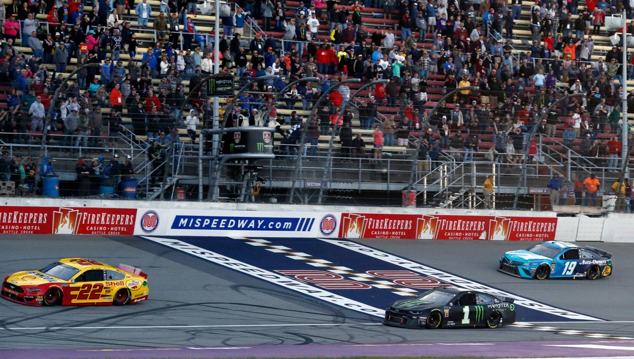 Rescheduled Cup race set for Monday at Michigan