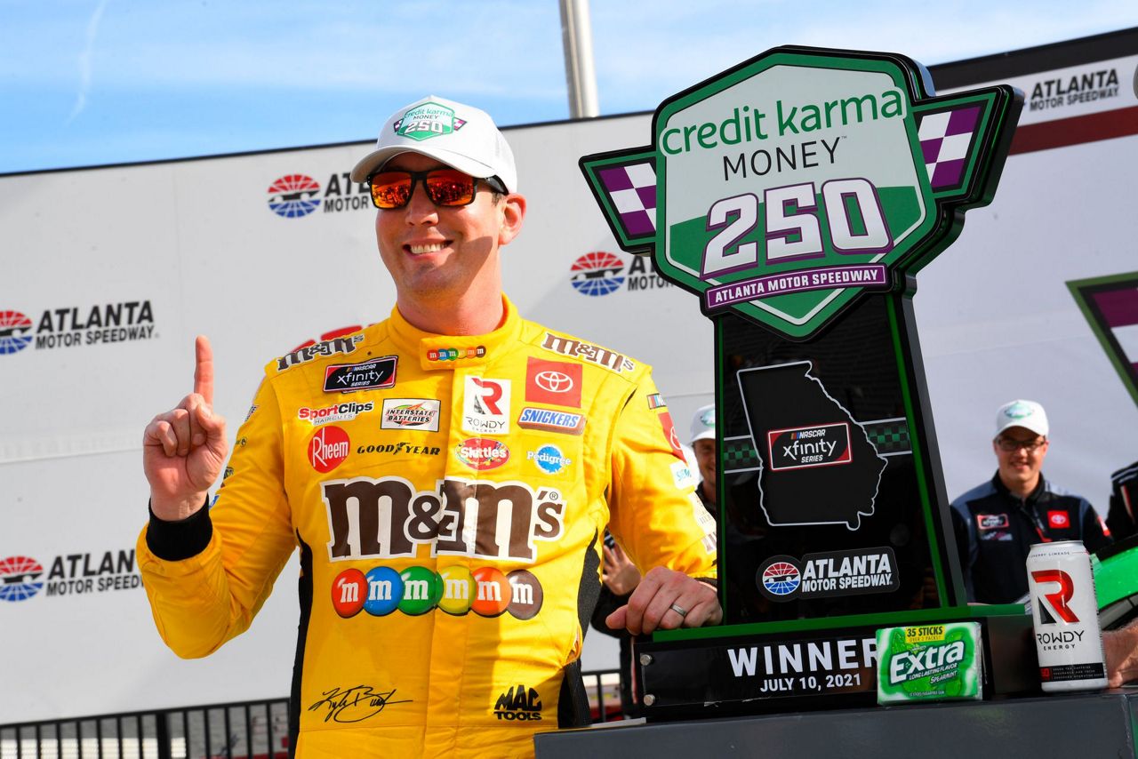 Kyle Busch completes 5for5 Xfinity sweep Atlanta win