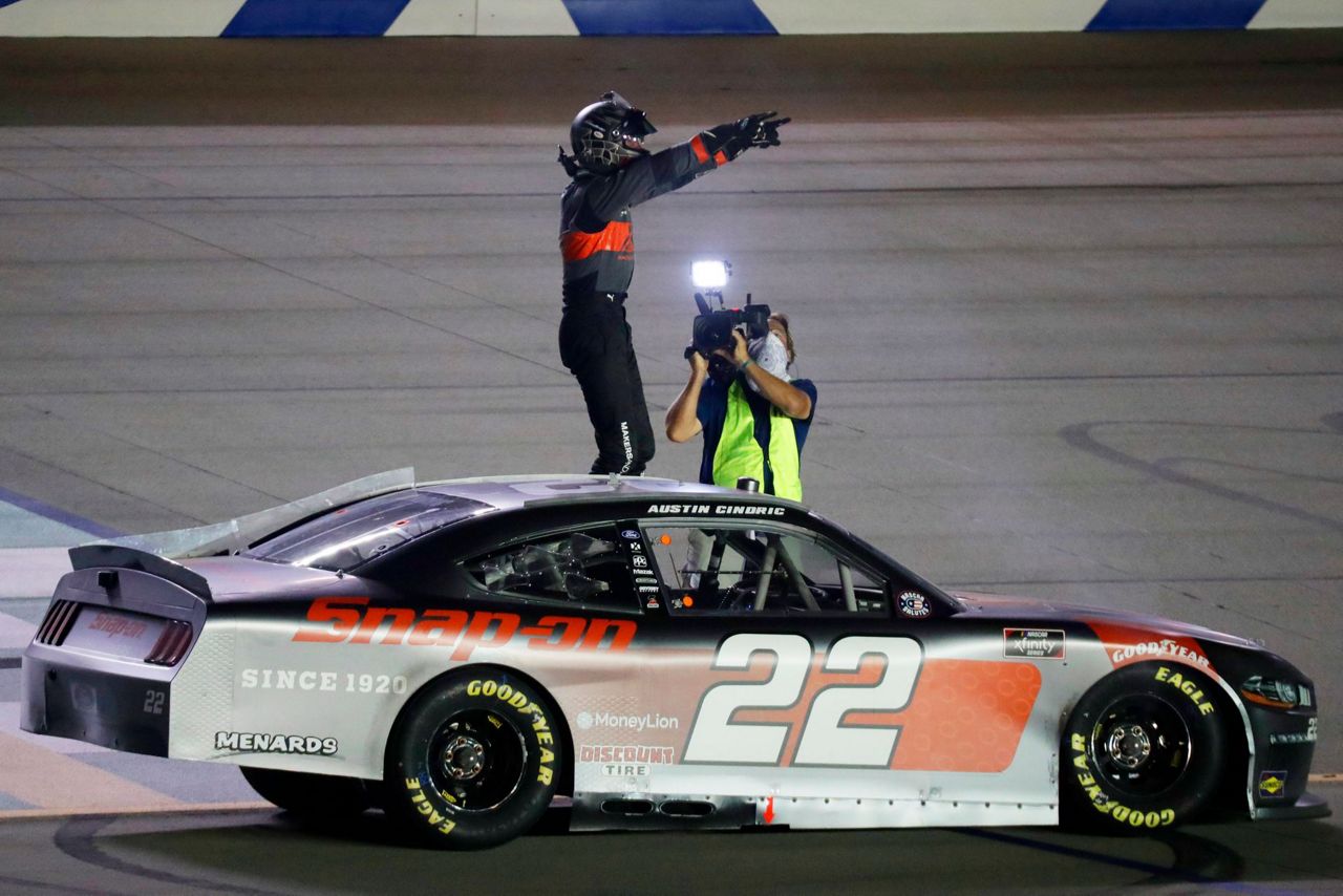 Austin Cindric Wins NASCAR Xfinity Race At Kentucky Speedway