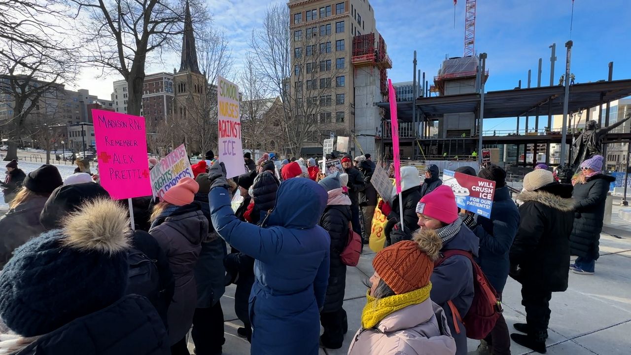 Madison rallies as part of 'National Shutdown'