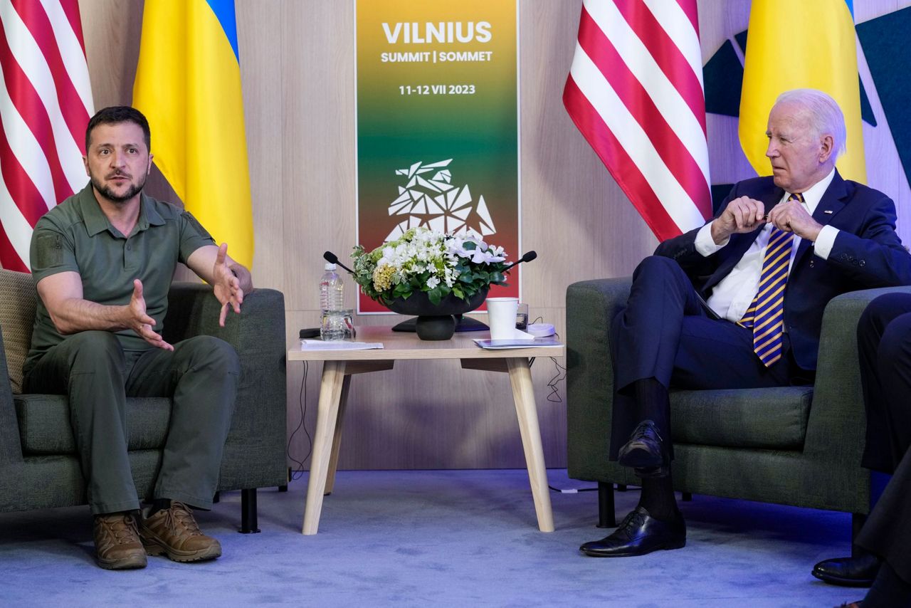 Biden And Zelenskyy Praise Each Other Despite Divisions Over Ukraine War