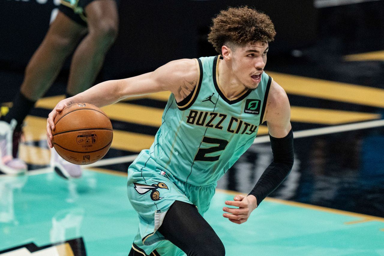 Hornets' LaMelo Ball selected NBA Rookie of the Year