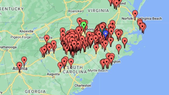 This map provides information on the distribution of armyworms in the Fall. Here is a full interactive map. (Zee Maps)