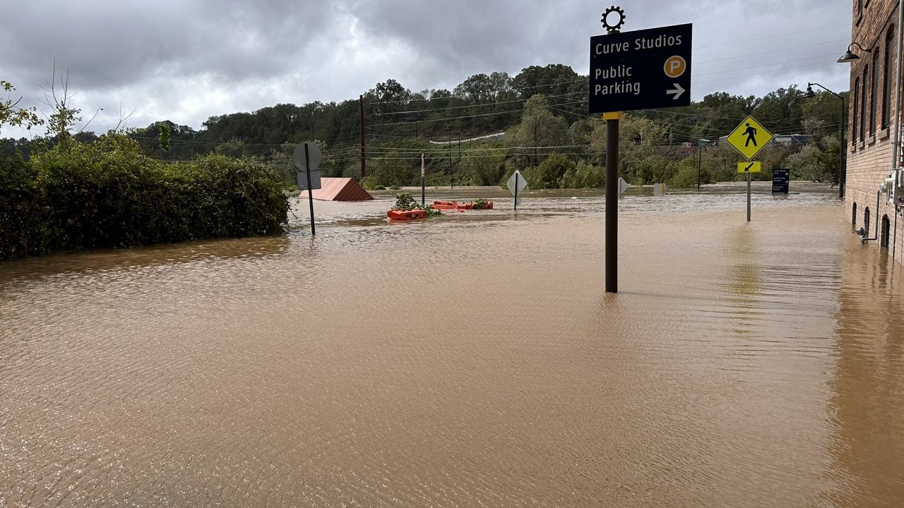 Flooding in Asheville