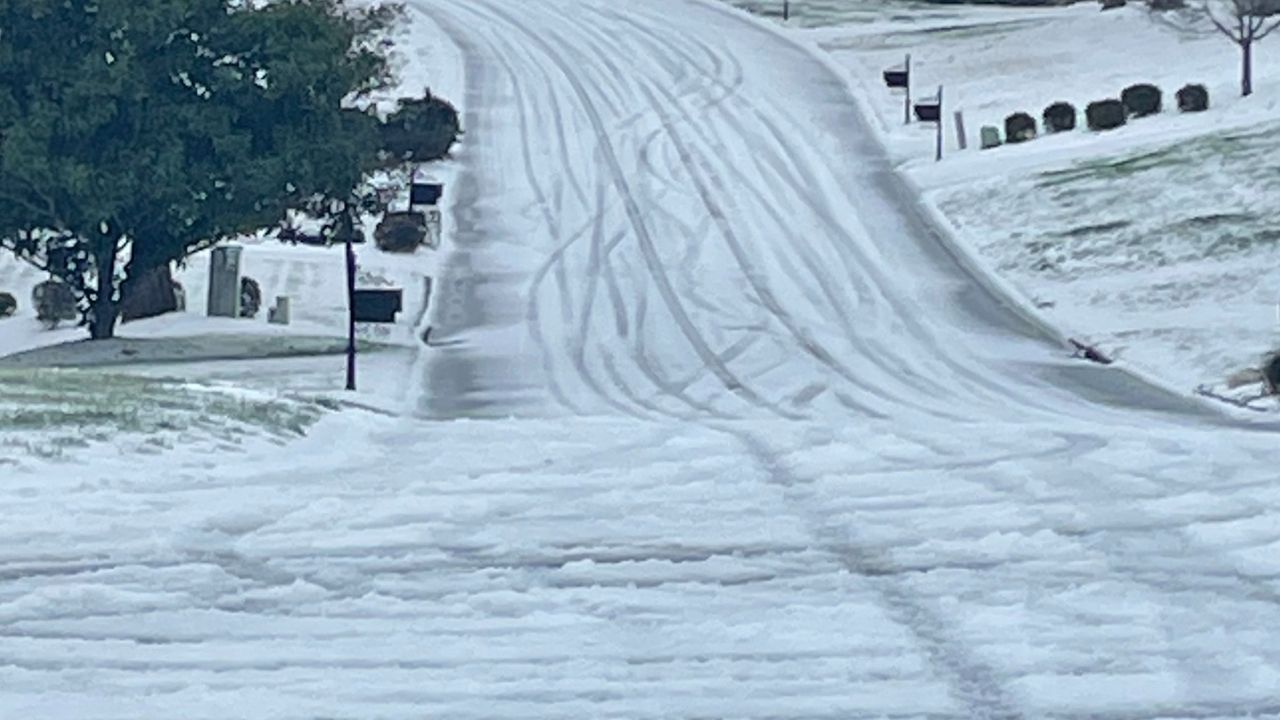 Snowy and icy roads