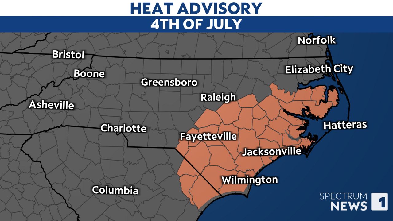 Dangerous heat continues through the Fourth of July