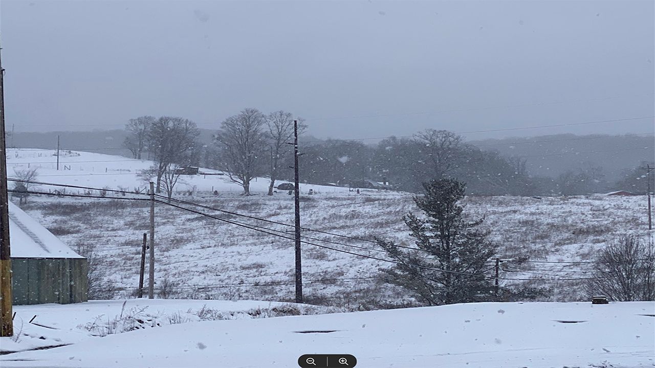Snow stacked up across the state