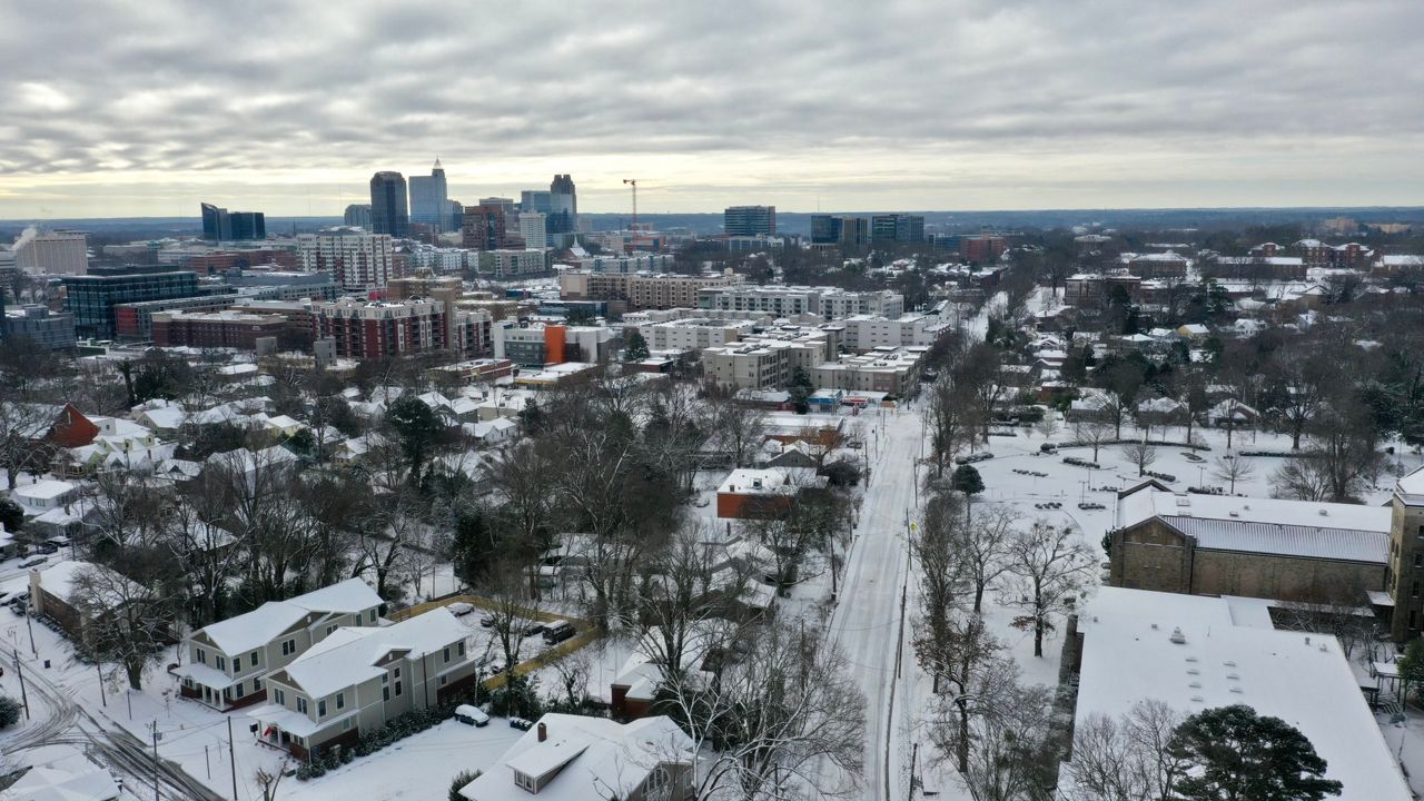 Will it snow in Charlotte NC before the end of the year?