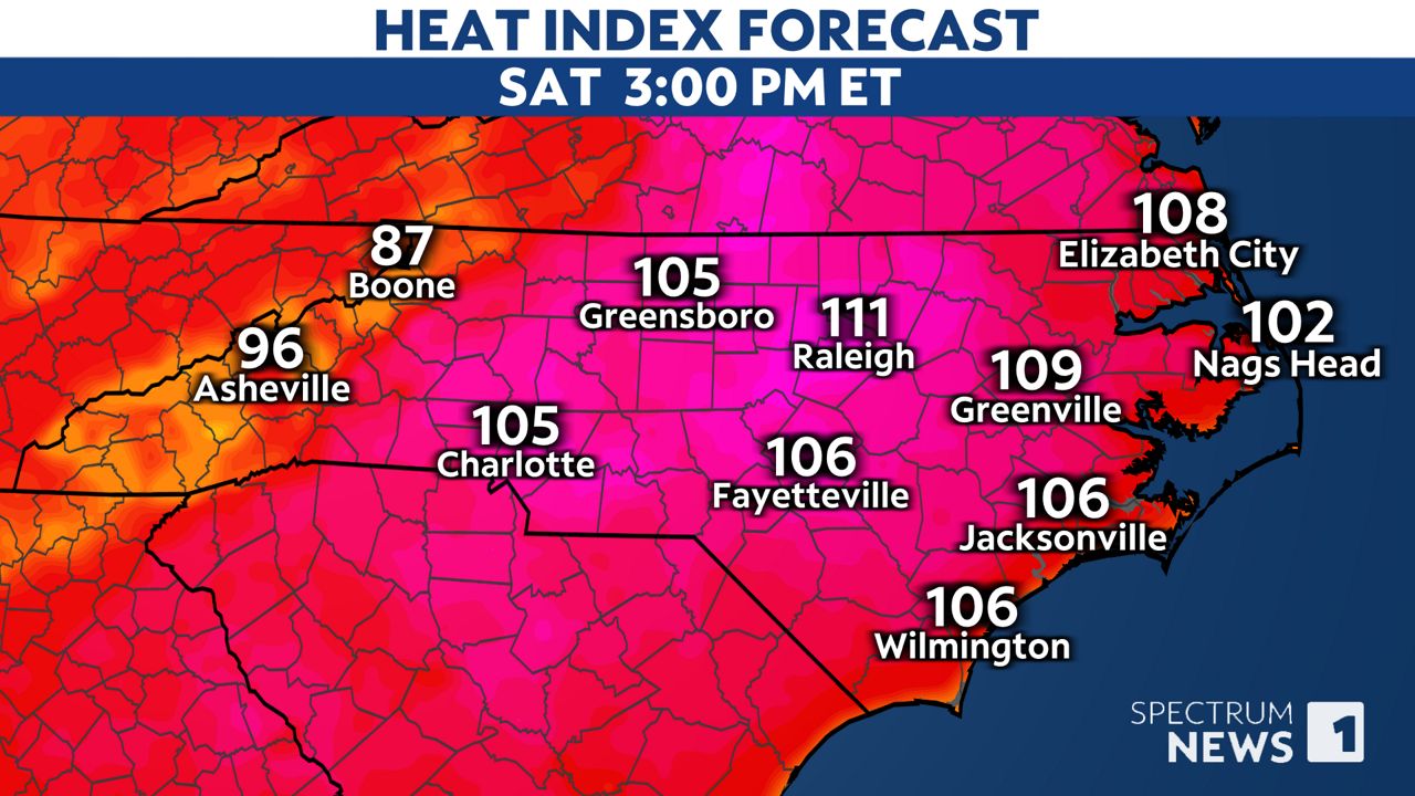 N.C. heat wave for the 4th of July weekend