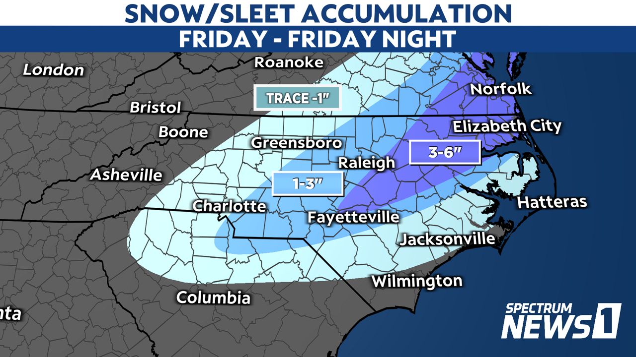 North Carolina Winter Weather 2025 - Dora Jolene