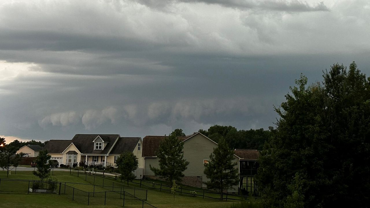 Strong storms are possible in North Carolina again on Thursday