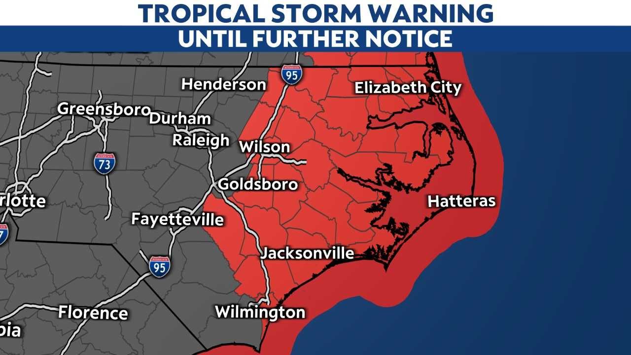 Tropical Storm Ophelia to impact North Carolina