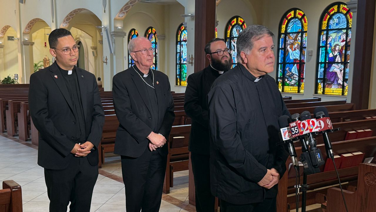Members of the Diocese of Orlando said they felt joy and excitement after Pope Leo XIV was selected as the new pope. (Spectrum News)