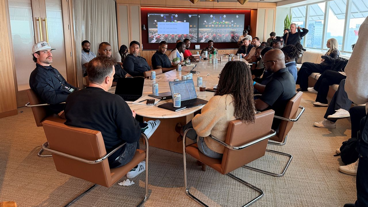 NFL players get a backstage pass to the music industry
