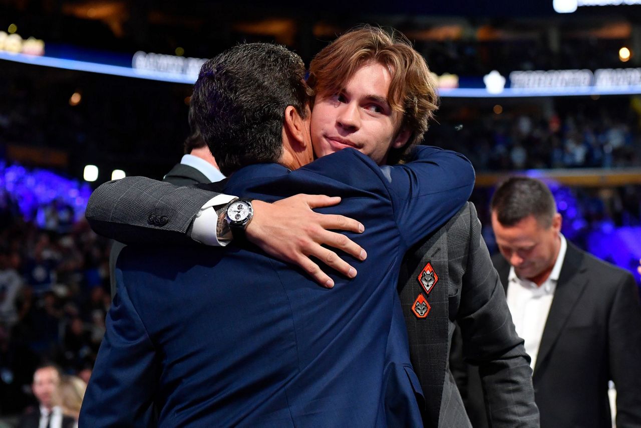 Maple Leafs on the clock with No. 1 pick in the NHL draft, with McKenna ...