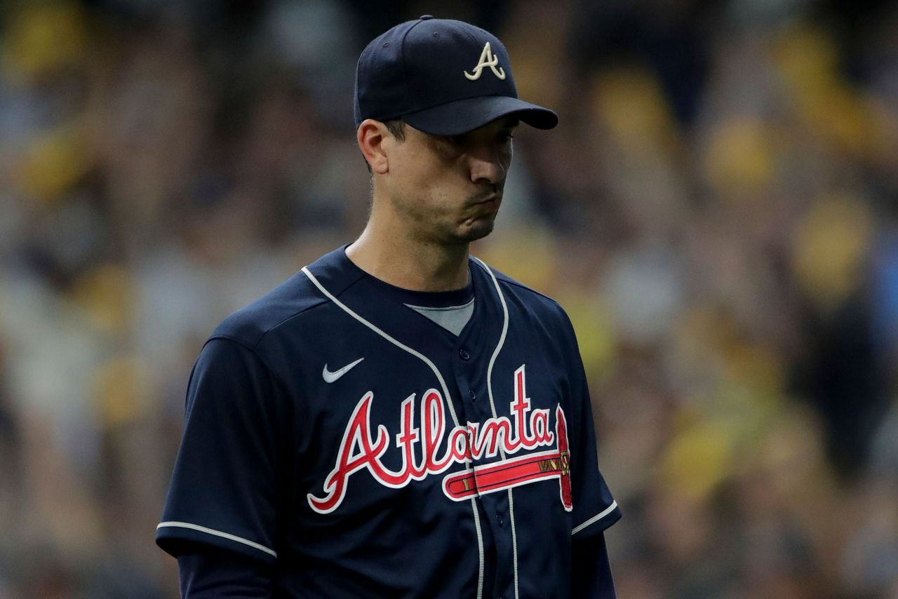 No one was more hyped about the Atlanta Braves clinching the NLDS