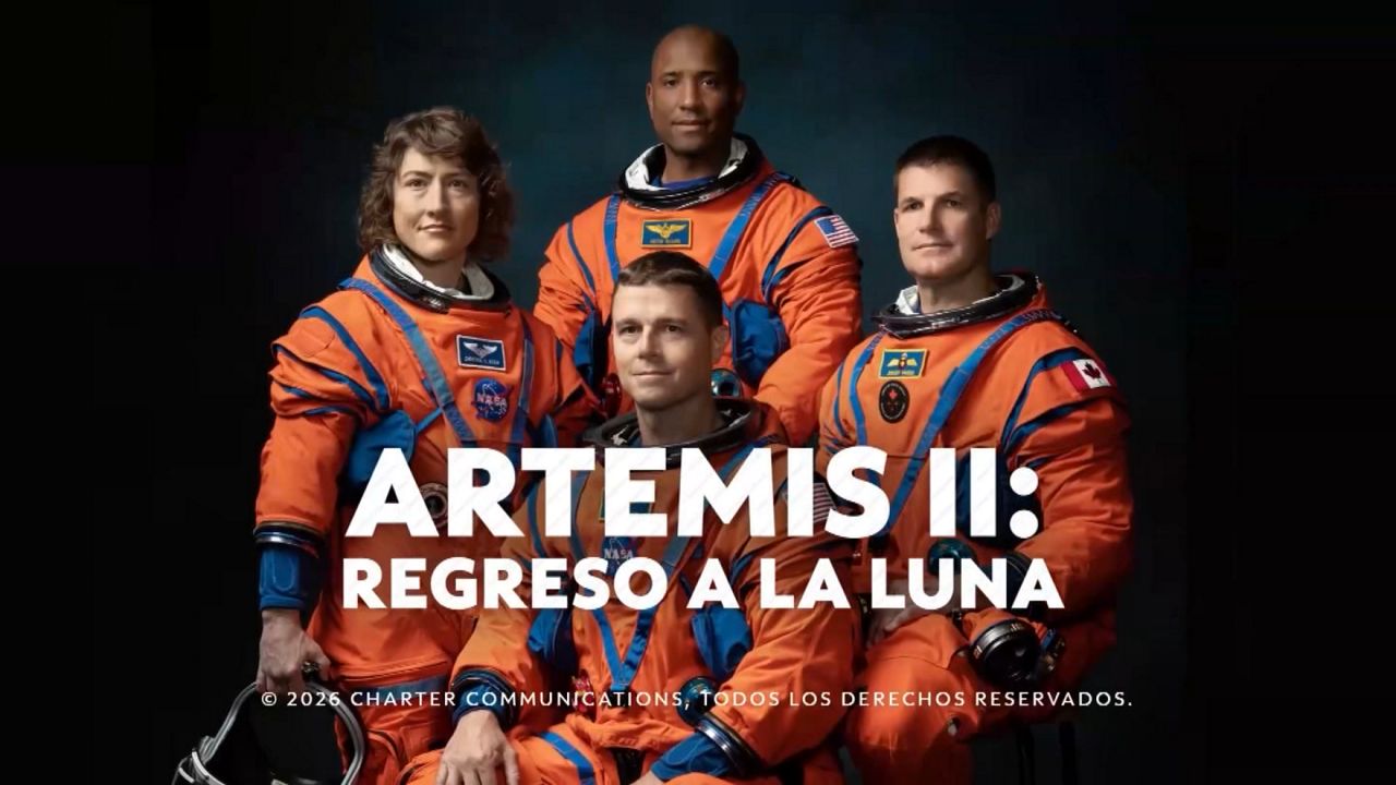 Los astronautas de la Misión Artemis II.