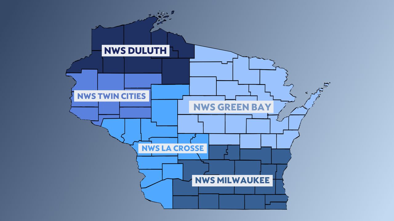 NWS offices that serve Wisconsin