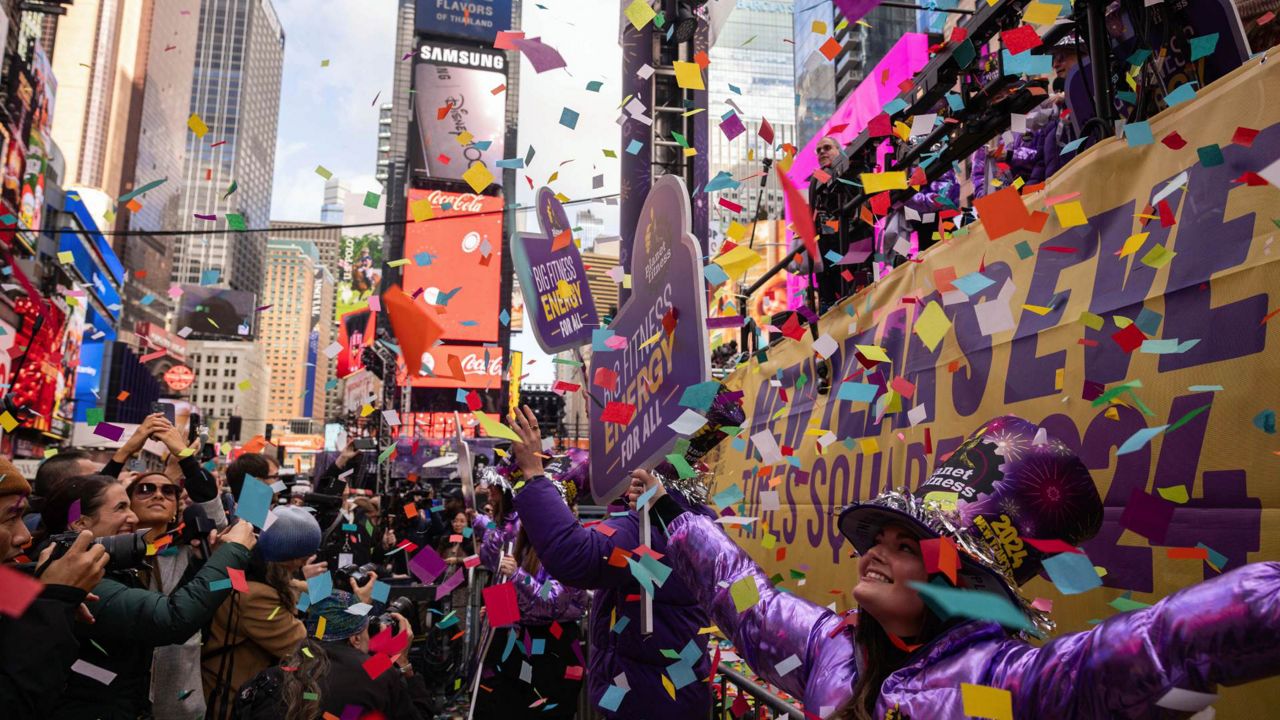 NYC on Alert as Revelers Gather for New Year's Eve Ball Drop in