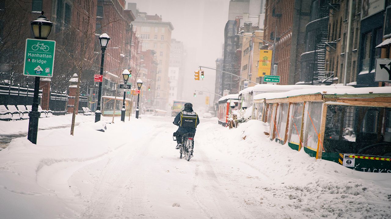 Snowy February in NYC