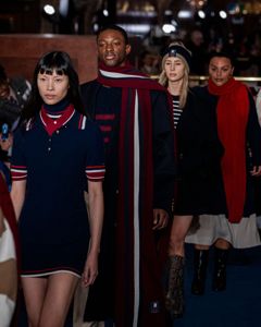 Tommy Hilfiger takes over the Oyster Bar in Grand Central for a joyous New  York-centric fashion show