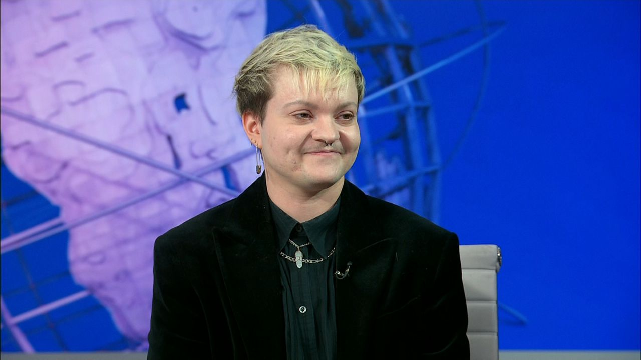 Dmitri Barcomi, production manager of the National Queer Theater, joined “New York Tonight.