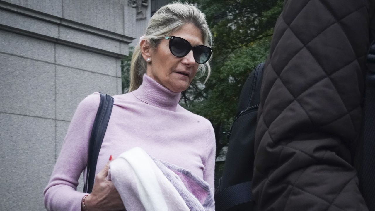 Nadine Menendez, wife of Sen. Bob Menendez, who is charged with bribery, leaves federal court, Wednesday, Oct. 18, 2023, in New York. (AP Photo/Bebeto Matthews)