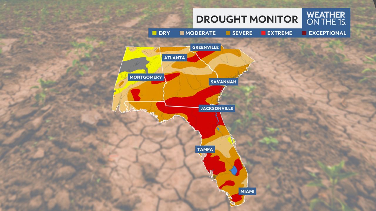 Drought issues grow across the Southeast